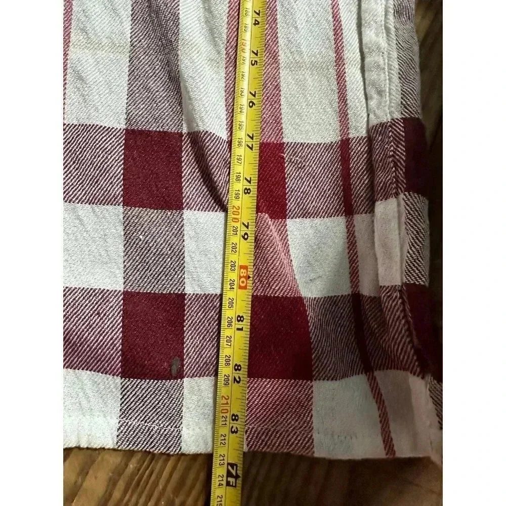 Cuisinart Red Plaid fabric tablecloth